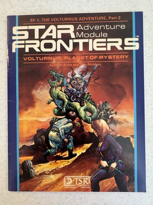 Star Frontiers Volturnus Adventure Module Planet of Mystery 1982 TSR SF 1