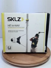 SKLZ Hit-A-Way Baseball Swing Trainer High Rep Solo Trainer Batting Practice 