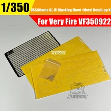 1/350 USS Atlanta CL-5I Metal Barrel+Masking Sheet+PE Kit for Very Fire VF350922