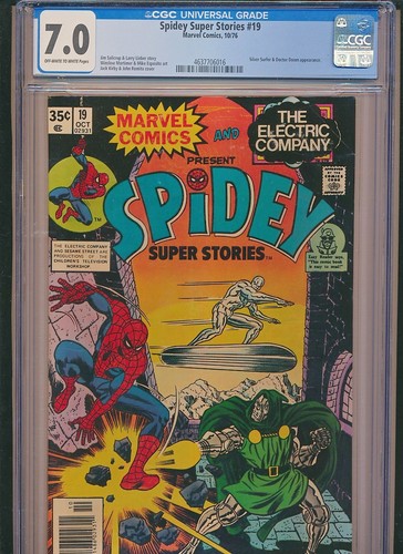 Spidey Super Stories # 19   CGC 7.0    Dr. Doom!!