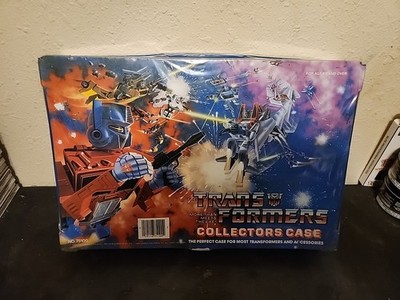 Vintage G1 TRANSFORMERS COLLECTORS CASE 1984 Tara Toy Corp With Tray 75100