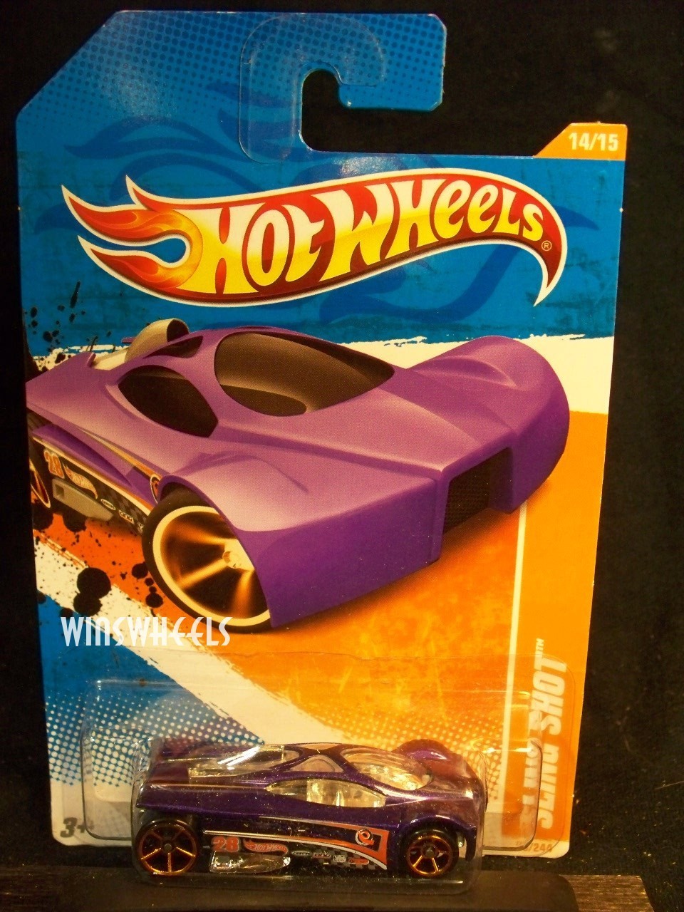 2011 HOT WHEELS #79 -1 SLING SHOT PURP O5 💰😍 AM CARD