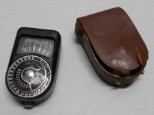 Vintage Sekonic Light Exposure Meter L-II 2, Leather Case