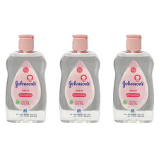 Johnson's Baby Oil 125ml 3 Pack Regular Mineral Oil Pure  Gentle Moisturizer