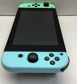 Nintendo Switch v2 Video Game Console Only HAC-001(-01) Animal Crossing Edition