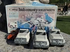 1972 Hubley Hub County Highways Mighty Metal Truck Fleet Set In Original Box