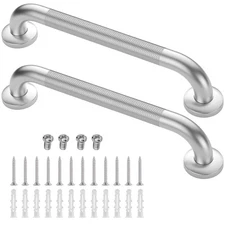 2 Pack 16 Inch Grab Bars for Bathtubs and Showers, anti Slip Shower Grab Bars...