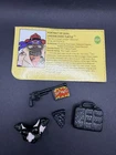 Vintage 1990 TMNT Undercover Don Pizza Weapon Gun Card Mask Lot Accessory