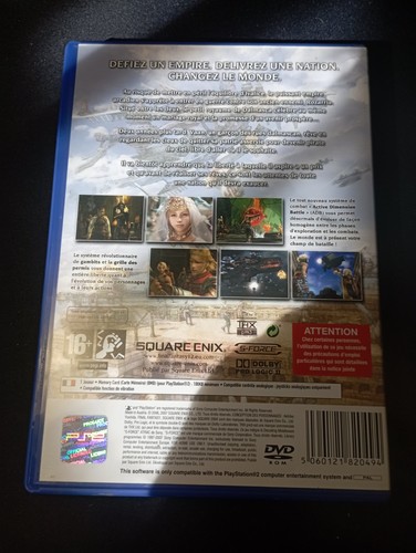 Lot 3 jeux PS2  Metal Gear Solid 2, Crash of The Titans & Final Fantasy XII - FR - Photo 3/8