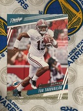 Tua Tagovailoa Rookie Card 2020 Panini Prestige #295. rookie card picture