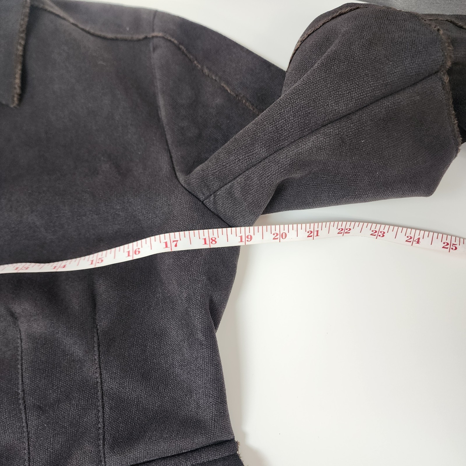 CABI Faux Microsuede Shearling Patchwork Jacket W… - image 10