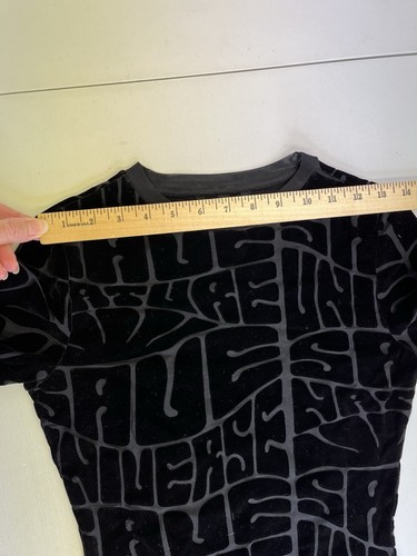 Desigual Damen Hellen Kurzes Kleid XS Schwarz Langarm Bodycon Goth Punk Slim - Bild 7 von 15