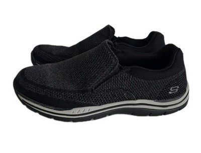 Men's Skechers Relaxed Expected Gomel Loafer Shoes, Black, Size 8
