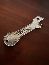 Harley Davidson Motorcycle Bottle Opener Metal Key Chain Vintage HD Pin Hat Vest