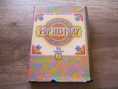 5 MC Box Pop History The Fabulous 60ies & 70ies Beat Pop Flower Power Tape
