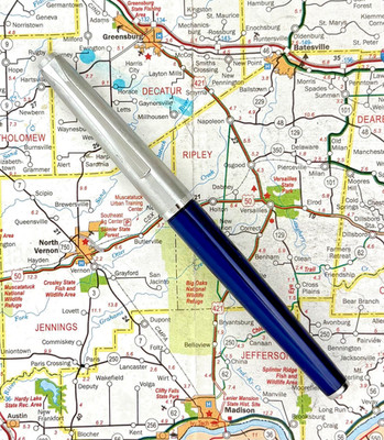 Vintage Pelikan P12 Silvexa Fountain Pen in Blue Finish with Metal Cap