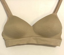 No Boundaries Women's Contour Cup Wirefree Multiway Beige T-shirt Bra Sz Medium