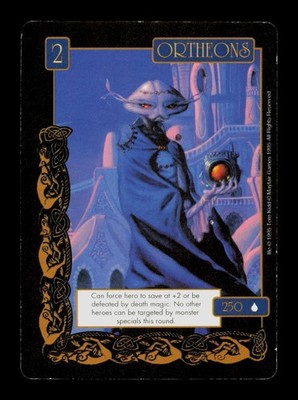 Ortheons Fantasy Adventures 1995 Trading Card TC CC