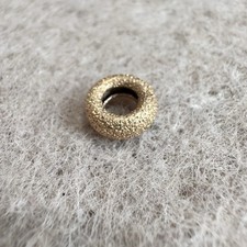 Carolina Bucci Forte Bead Florentine Finish 18k Yellow Gold Bead Charm