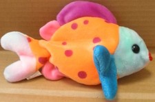 TY Beanie Babies Lips The Fish Plush Toy Stuffed Animal