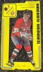 Jaques Lemaire Autographed Hockey Heroes Stand Up Display HOF Canadiens