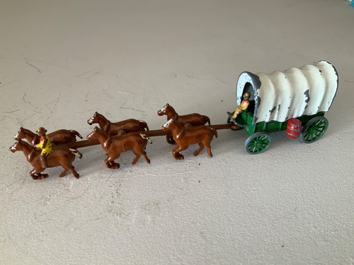 Matchbox Moko lesney Horse Drawn Covered Wagon | eBay