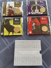 Tower Of London Historic Royal Palaces 2019 £5 Coin Collection