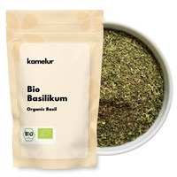 (39,60 Eur/Kg) 250G Bio Basilikum BläTter Getrocknet Und Gerebelt
