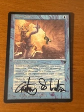 MTG Artist Signed Legends Dream Coat 1994 release Anthony Waters Full Signed