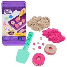 Kinetic Sand Cookie Box - with 2 Colours, 3 Accessories