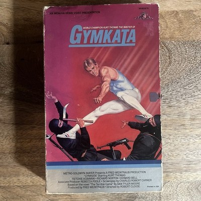 Gymkata VHS MGM/UA Big Box Video (Rental) Kurt Thomas & Richard Norton