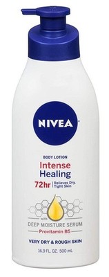 (2 PACK) Nivea Lotion Intense Healing Nourishing Moisture 16.9 Ounce