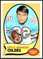 1970 Topps #155 Hoyle Granger Rookie Houston Oilers