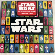 Star Wars 2019 Collector's Edition Wall Calendar 2 Bonus 8"x10" Posters "New"