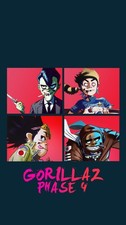 Gorillaz, English Virtual  Band, Awesome, Colourful Cartoon Fridge Magnet