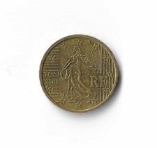 2002 France - 10 Euro Cents - 791 - Nordic-gold - 4.1g