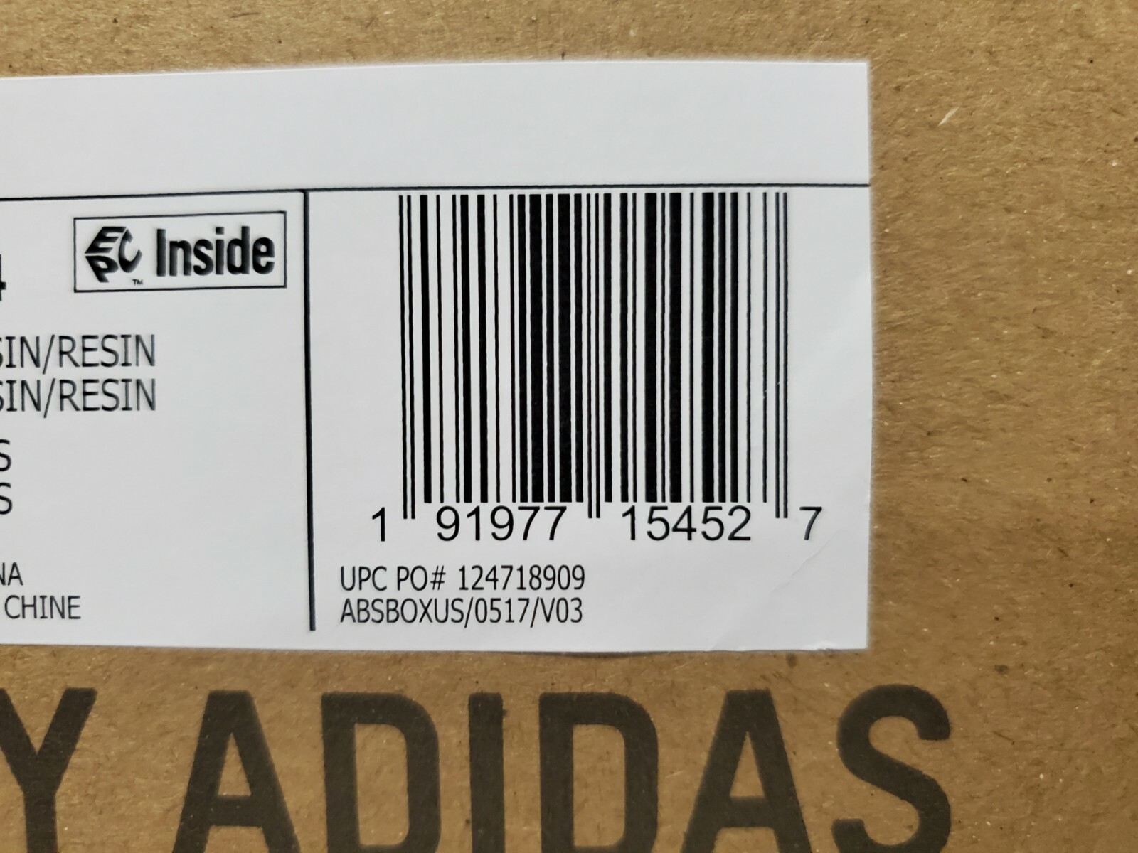 yeezy slide resin mens fx0494