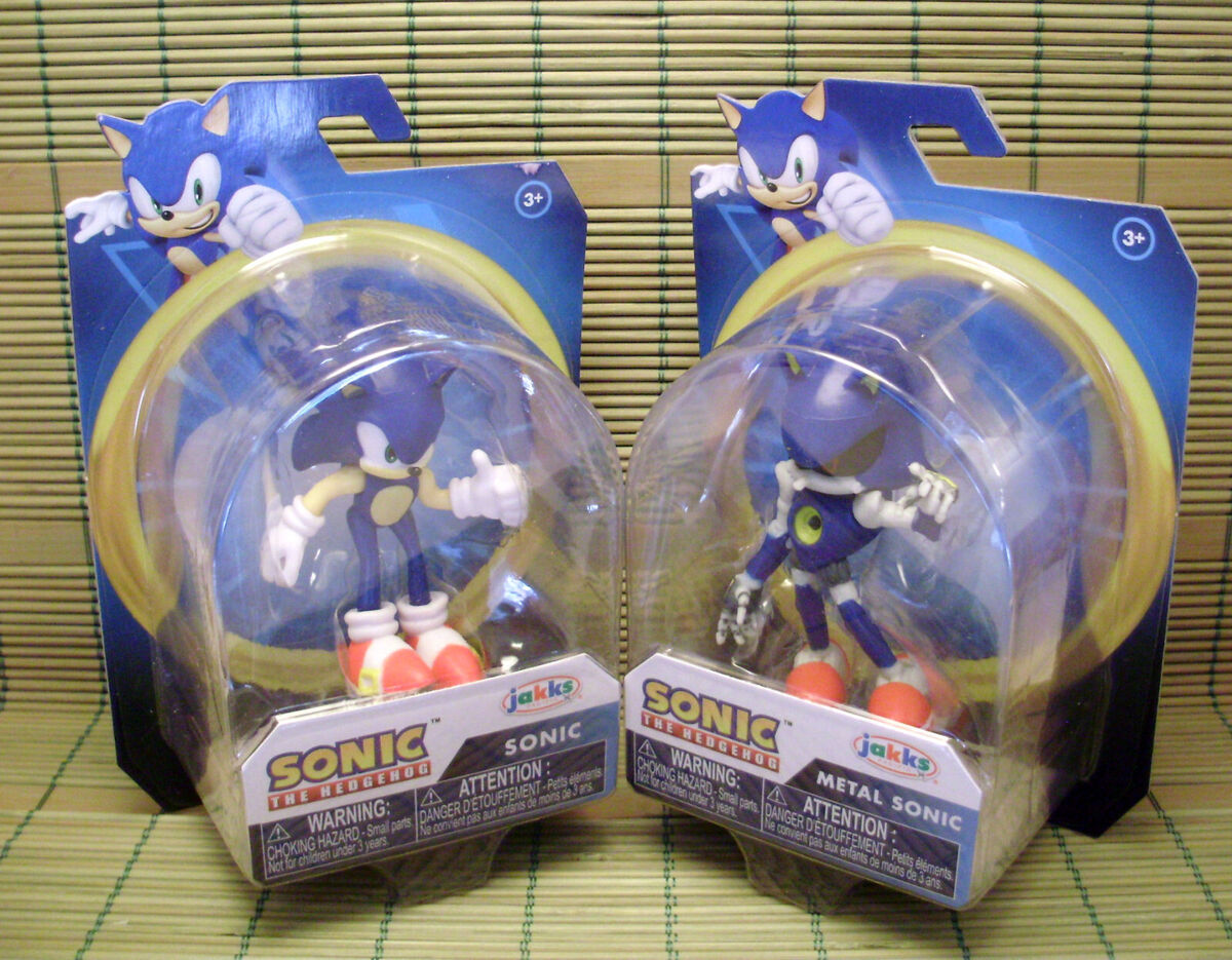 Jakks Pacific Sonic The Hedgehog Modern Sonic & Metal Sonic 2.5