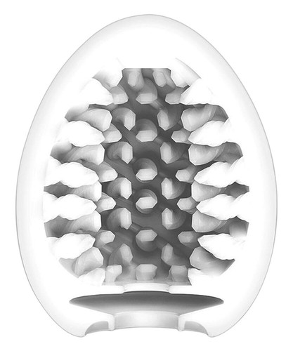 TENGA EGG BRUSH - Transparente Penishülle aus TPE mit Pinselstruktur innen - Bild 2 von 4