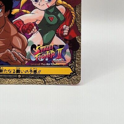 Cammy TCG Carddass Street Fighter 2 Super Famicom Video Game Card Japanese  JP 2