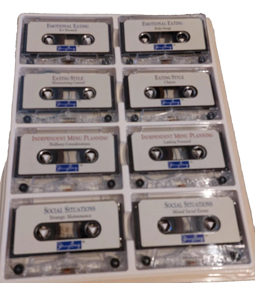 VTG Jenny Craig PERSONAL WEIGHT MANAGEMENT AUDIO LIBRARY SET 14 CASSETTE TAPES - Image 2 of 3