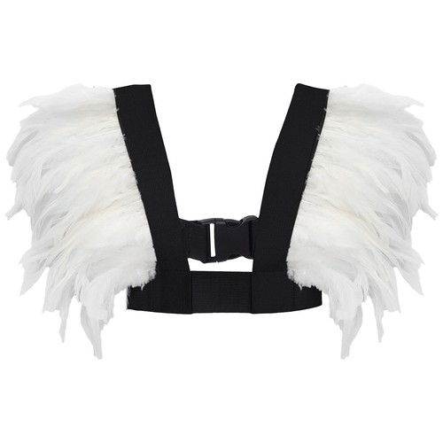 1Pc Unisex Feather Cape Shawl Costume Accessory Festival Supply Props Cosplay - Picture 21 of 22