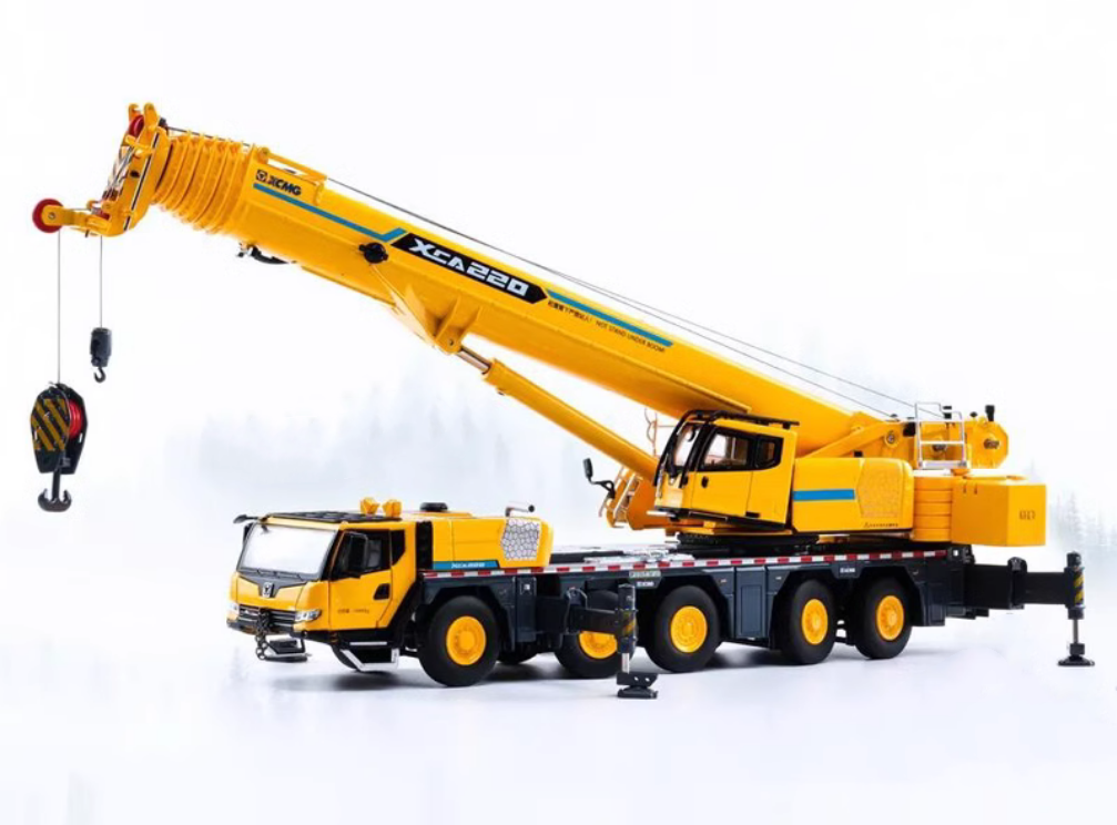 ミニカー 1/50 XCMG XCA220 オールテレーンクレーン 1:50 XCMG XCA220 All Terrain Crane Construction Machine