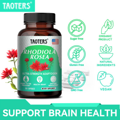 Rhodiola Rosea Capsules Support Stress And Brain Health