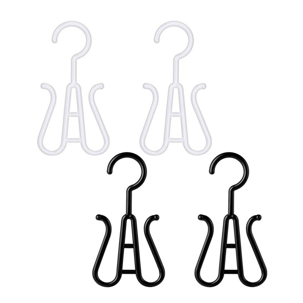 APL 4 Pezzi Ganci per Ciabatte Pantofole Puntatori Appendiabiti per Scarpe Plastica