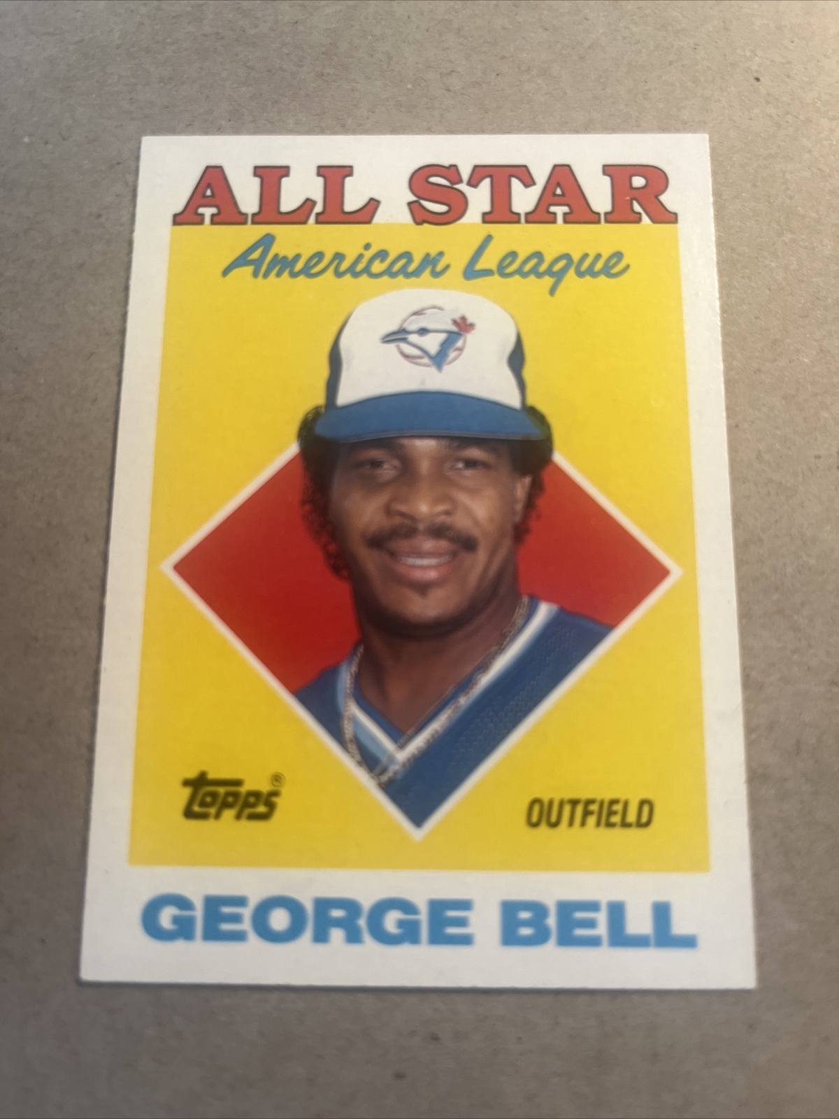 1988 Topps George Bell All Star #390 Toronto Blue Jays NM-MINT | eBay