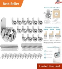 Convenient Keyed Alike Cam Lock Set - Waterproof Drawer Security Solution