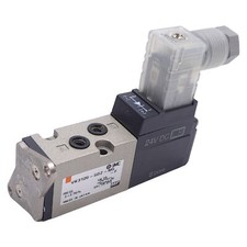 SMC VK3120-5DZ-M5-F Solenoid Valve, M5 x 0.8 Ports, 0~0.7MPa, 24VDC Coil