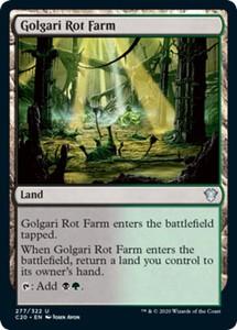 Golgari Rot Farm x4 - Commander 2020 - NM-Mint, English - Commander 2020
