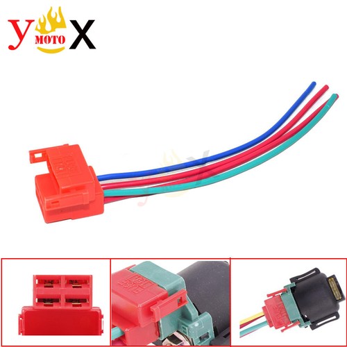 Starter Relay Solenoid Plug Connector For HONDA GL1100 GL1200 CB400